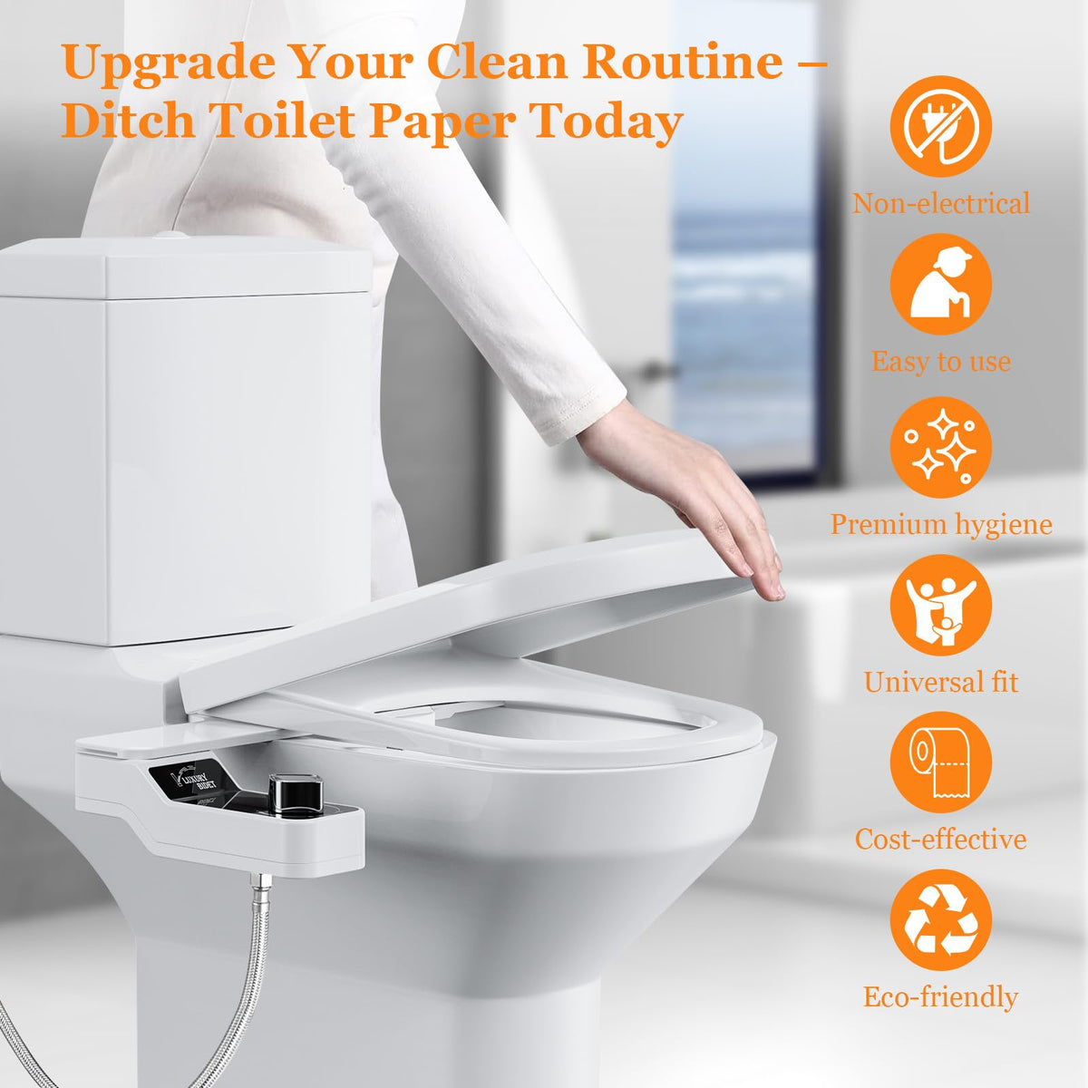 LostSoul Bidet Attachment installation kit demonstrates quick, tool-free setup for easy home installation.