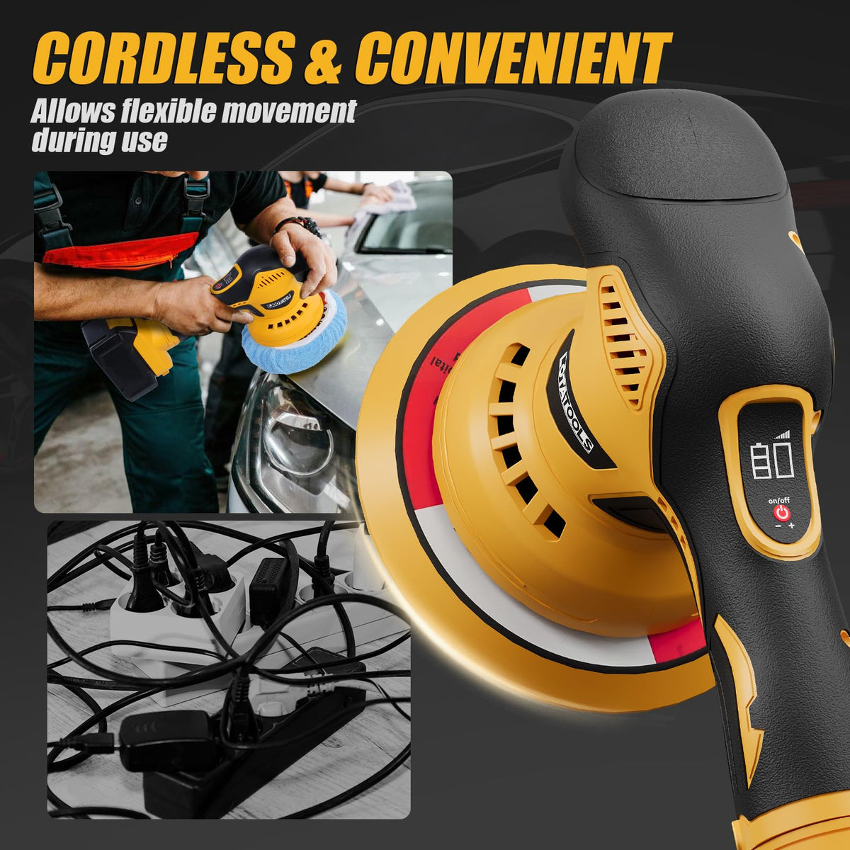 LotaTools microfiber covers kit for precise polishing and consistent finishes.