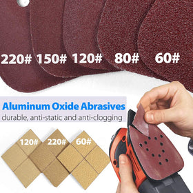 LotFancy 50pcs sanding pads for quick replacements and smooth finishes