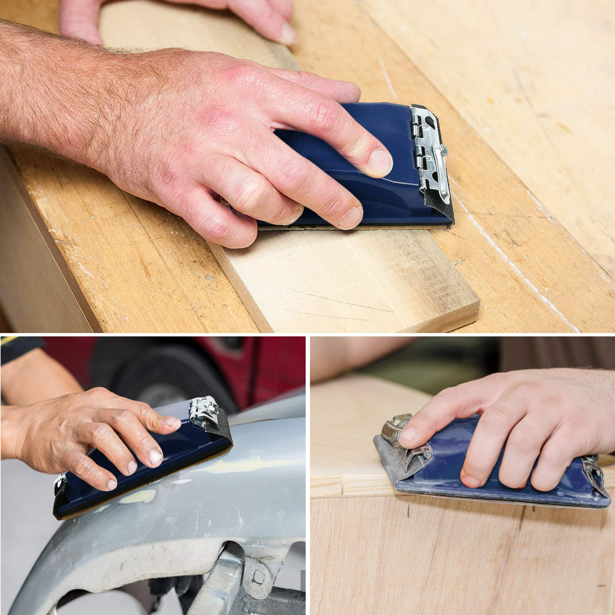 LotFancy wide grit range covers rough to fine prep tasks