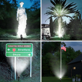 LOTMOS IP65 waterproof outdoor spot light withstands rain