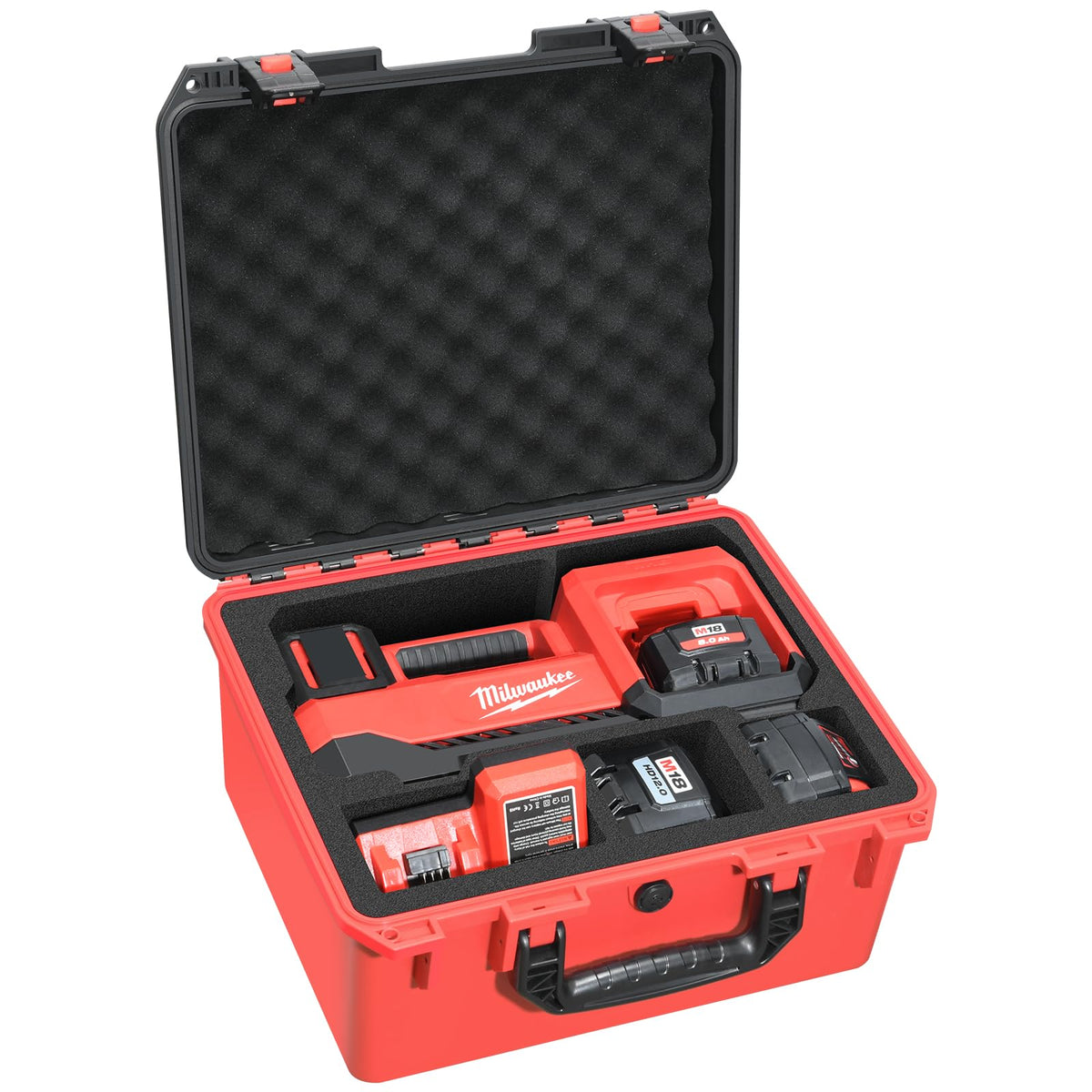 LOTOCASE Milwaukee M18 inflator case protects your tire inflator during travel.