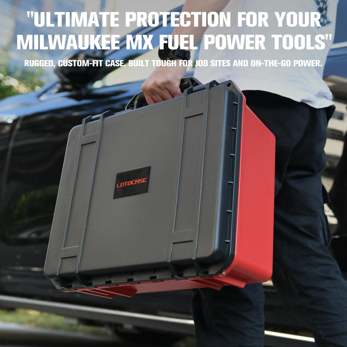 LOTOCASE portable design offers easy transport and storage.