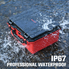 LOTOCASE waterproof hard case shields gear from rain and dust.