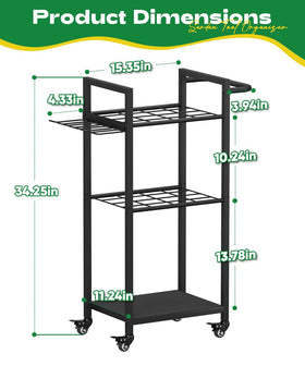 Lotspasie compact garage organizer fits tight spaces without clutter.