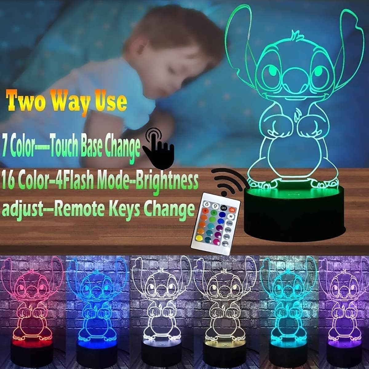 Louhh child room decor night light adds gentle bedtime ambiance