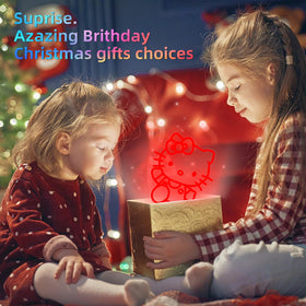 LOUHH Kitty Night Light designed with safe, low-heat lighting for kids