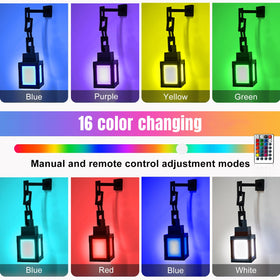 LOUHH Pixelated Lantern remote control for easy color changes