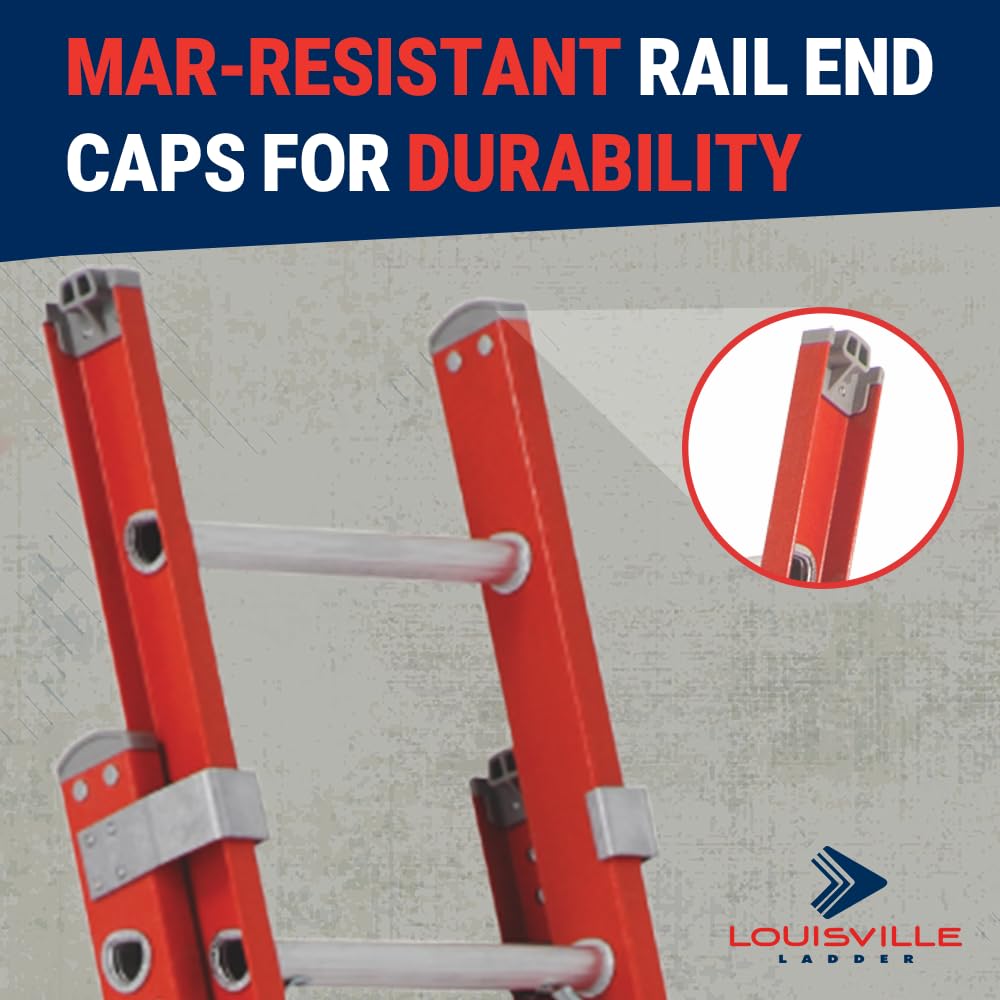 Louisville Ladder FE3216 with MAXLOCK rung lock for strong rung connection