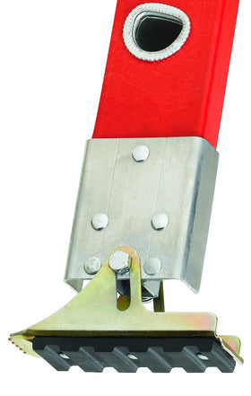 Louisville Ladder FE3216 swivel safety shoe with grippy tread on varied surfaces