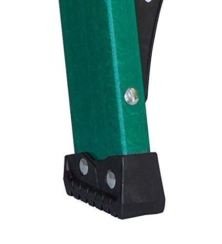 Louisville Ladder ProTop includes tool slots and paint can holder for on-site efficiency.