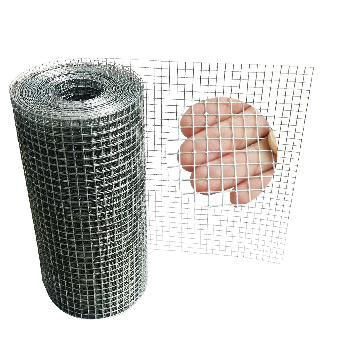 LOVEERCT hardware cloth roll protects garden beds from tunneling animals.