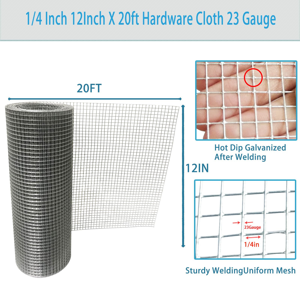 LOVEERCT DIY wire cloth supports crafts and decorative garden projects.
