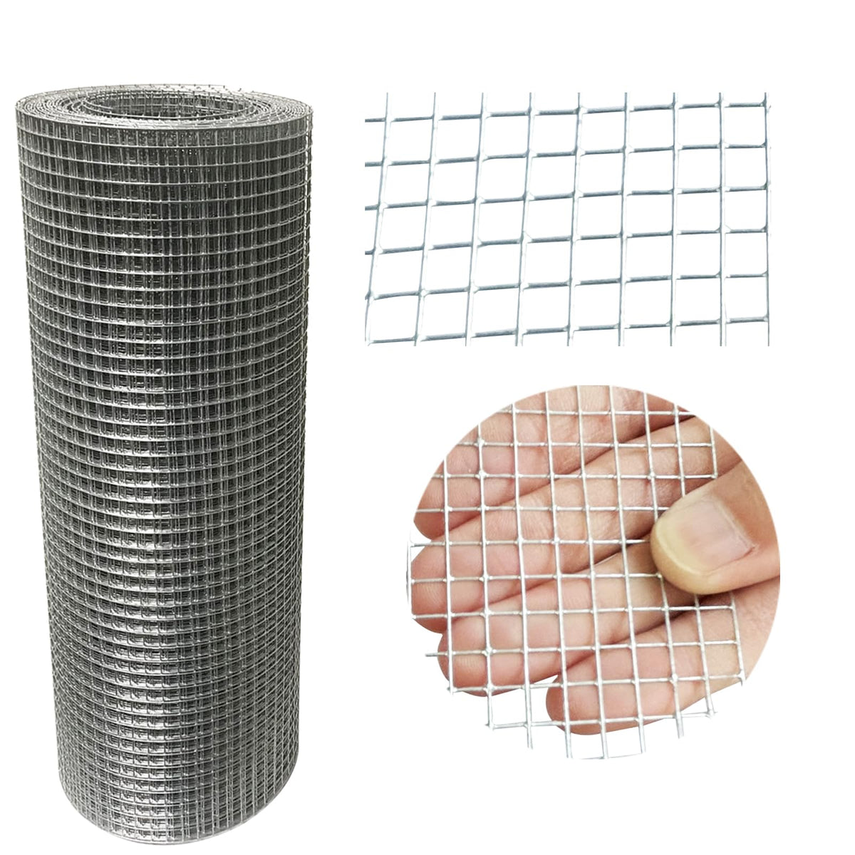 LOVEERCT hardware cloth roll protects gardens from pests with 12in x 20ft mesh.