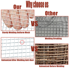 LOVEERCT rabbit fencing for safe coop and garden protection.