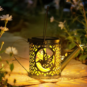 LOVERUIS garden decor lights brighten flower beds and porches.