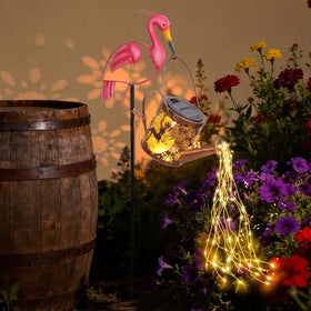LOVERUIS Flamingo gift-ready statue appeals to garden lovers and moms.