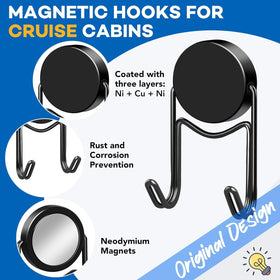 LOVIMAG magnetic hook in classroom keeps supplies neatly hung.