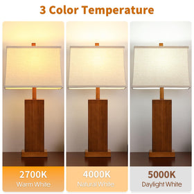 Lovlast 3-color temperature bulb lets you switch from cozy to task lighting.