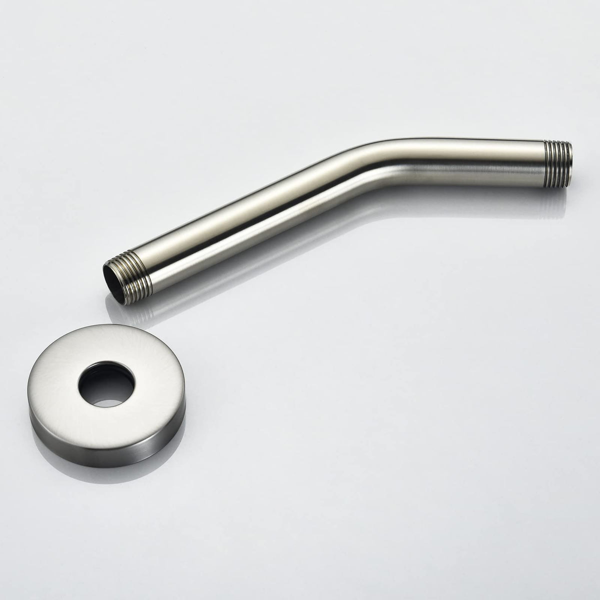 LOWCUS 123815BN flange escutcheon included for seamless mounting.
