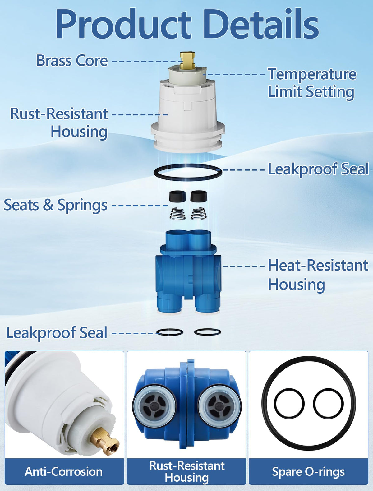 LOWCUS installation guide diagram helps fix leaks and drips