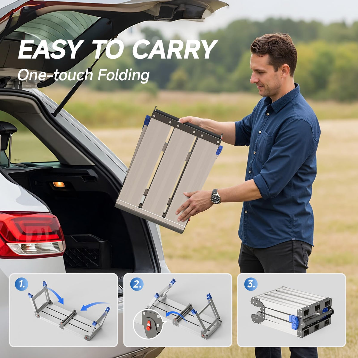 Loyoda lightweight yet durable aluminum design supports daily use