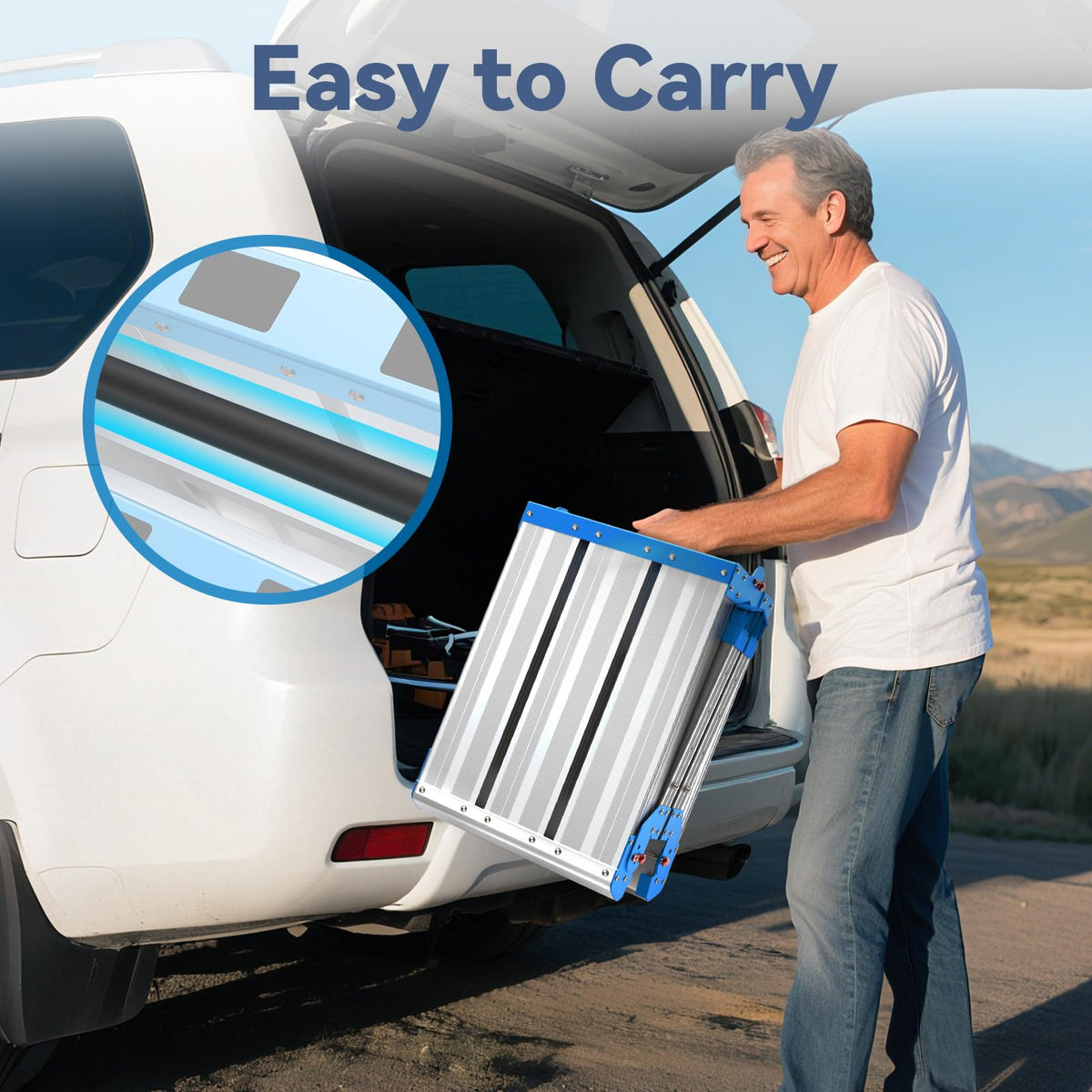 Loyoda Work Platform nylon-handle carry for easy transport