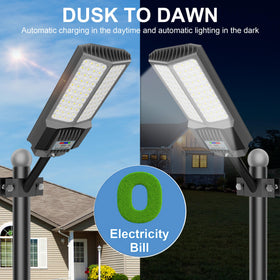 Loyoele easy-installation design fits walls and poles.