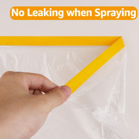 LOYORTY flexible, cut-to-length drop cloth suitable for large rooms