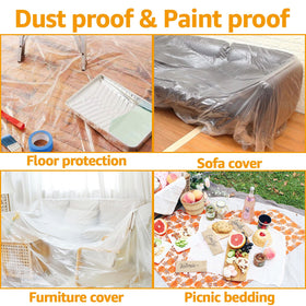 LOYORTY tear-resistant PE material close-up shows durable plastic