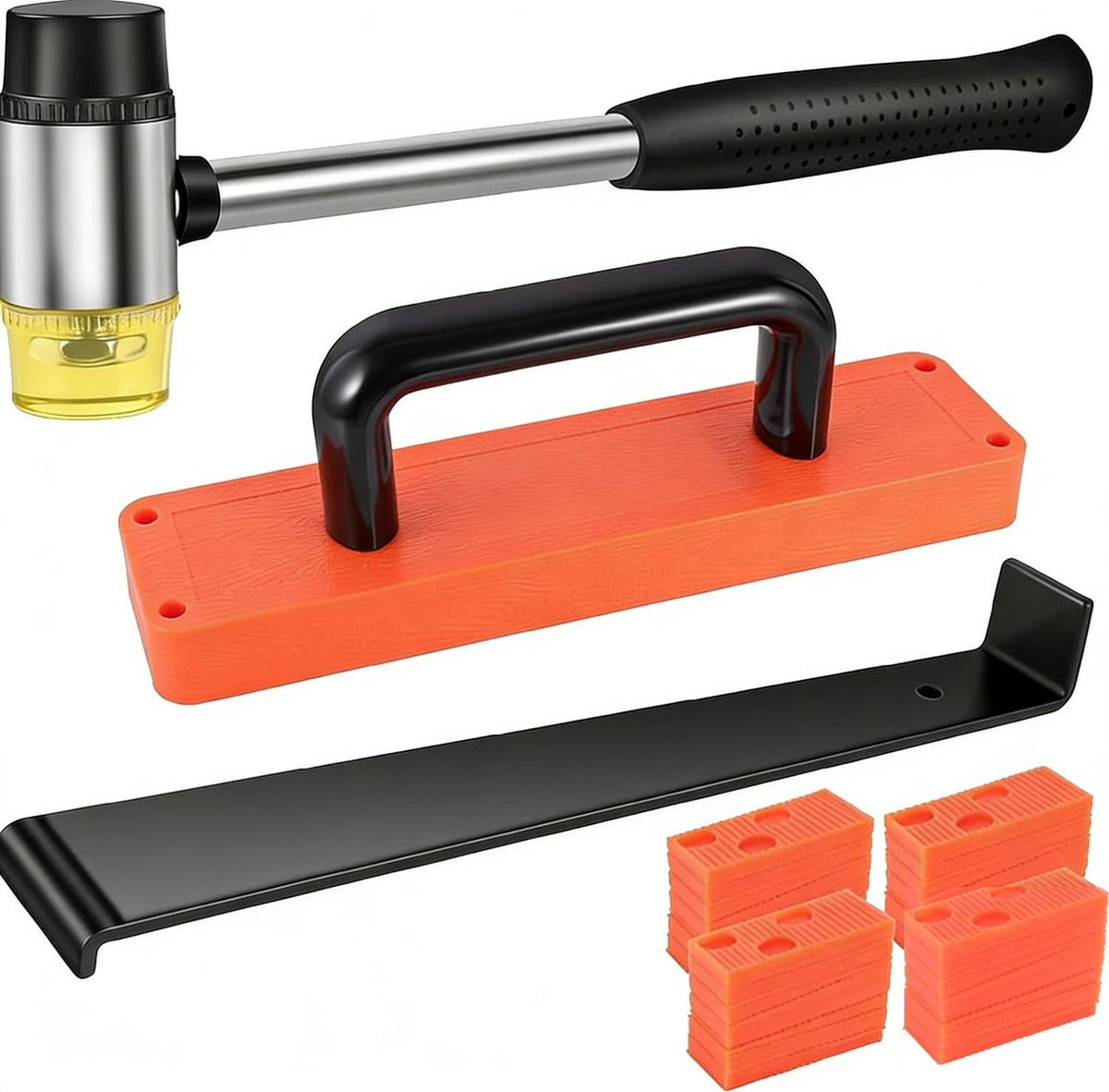 LOZAGU 43-piece tools kit mallet for precise, vibration-absorbing taps