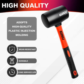 LOZAGU camping and woodworking toolset enhances soft tapping without damage.