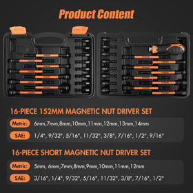 LOZAGU metric and SAE sizes cover 6mm to 14mm and one-quarter to nine-sixteenths inch.