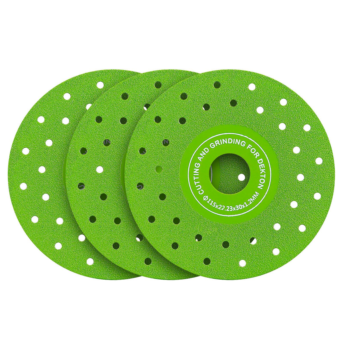 LOZLIN 4.5-inch diamond disc ultra-thin cuts porcelain with minimal kerf waste.