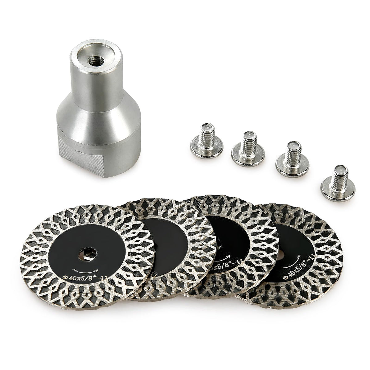 LOZLIN 40mm diamond engraving blade kit for precise multi-material carving.