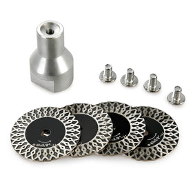 LOZLIN 40mm diamond engraving blade kit for precise multi-material carving.