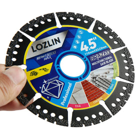 LOZLIN diamond blades for metal cutting enable fast, reliable metalwork.