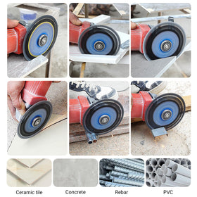 LOZLIN Diamond Blades heavy-duty design suits professionals and DIY projects.