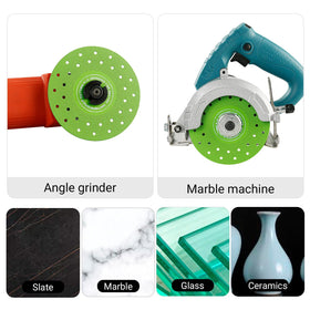 LOZLIN stone-processing disc supports porcelain, ceramic, granite, and marble projects.