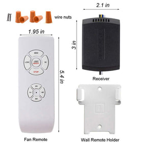 LPHUMEX compatibility with Harbor Breeze, Hunter, Hampton Bay fans.