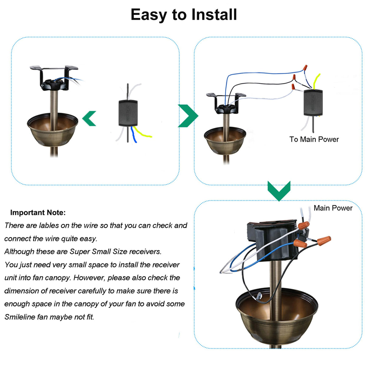 LPHUMEX easy installation with 5-wire hookup demonstrated