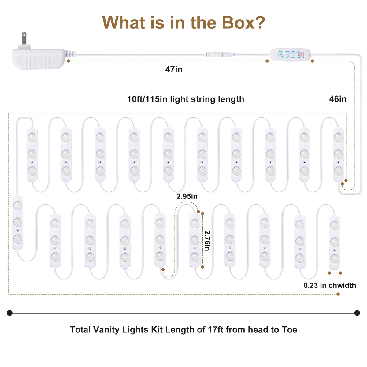 LPHUMEX LED vanity lights create a Hollywood-style setup for photos and makeup sessions.