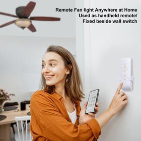 LPHUMEX timer function remote ready to schedule fan operation in hours.