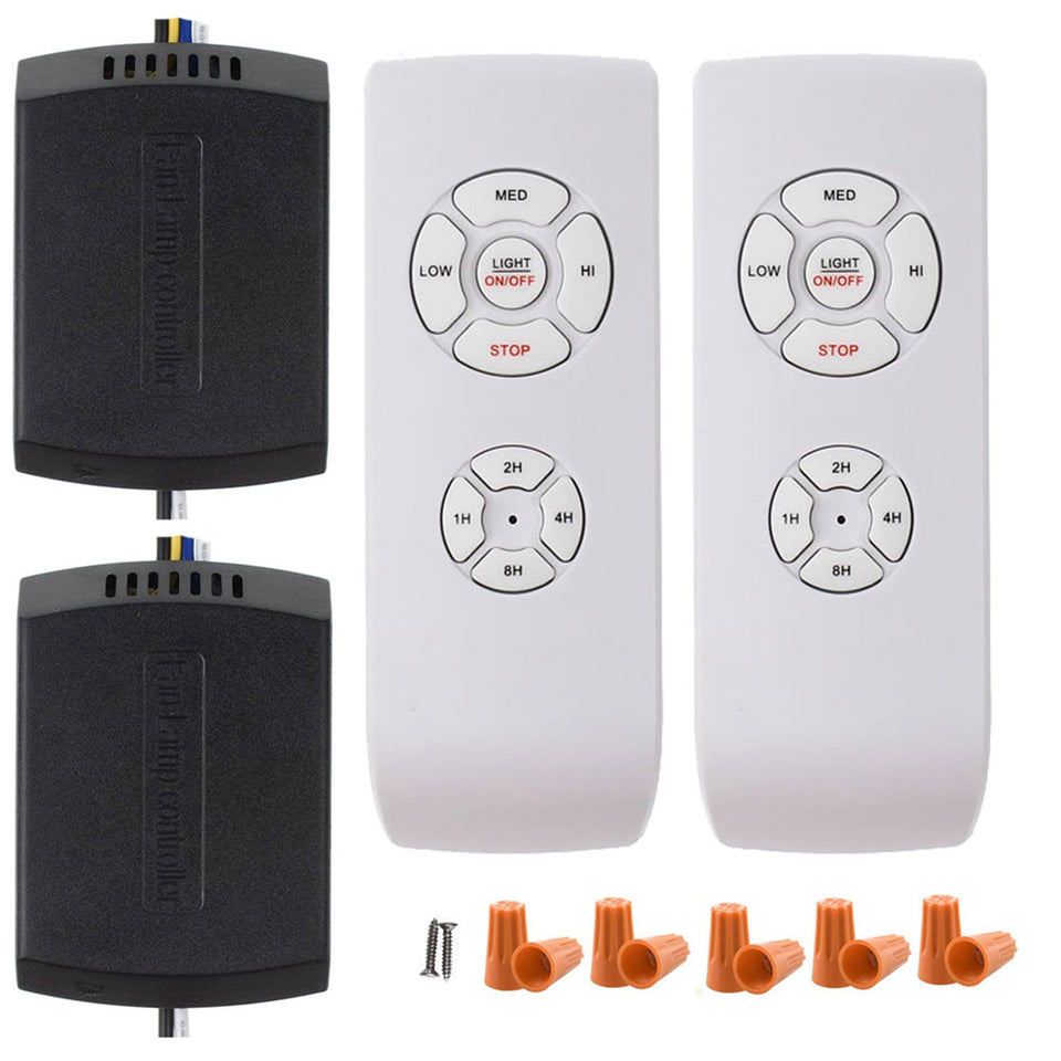 LPHUMEX universal ceiling fan remote receiver, compact fit for tight canopies.