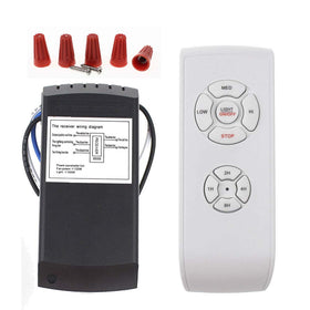 LPHUMEX universal-fan-remote-kit-installation simplifies retrofit without blade removal