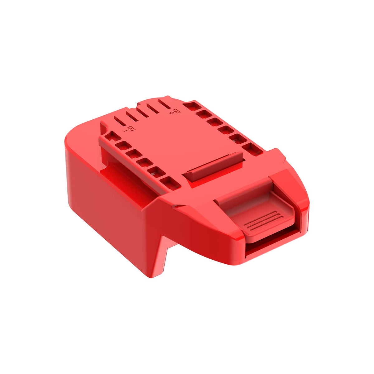 LQ-18RY Bauer 20V adapter uses ABS+metal for durable performance.
