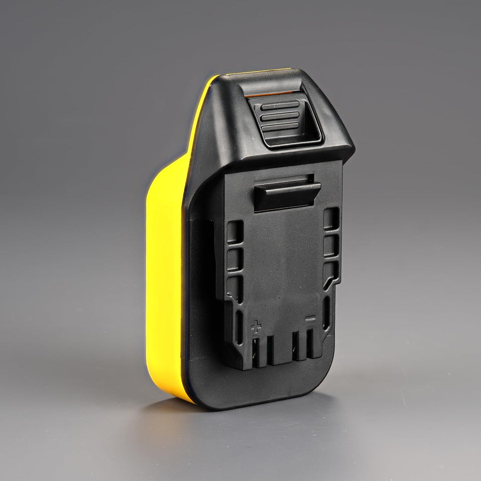 LQ-18RY adapter connects Hercules 20V tools to battery for power only.