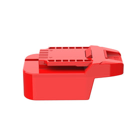 LQ-18RY Bauer 20V adapter with a built-in release switch for quick removal.
