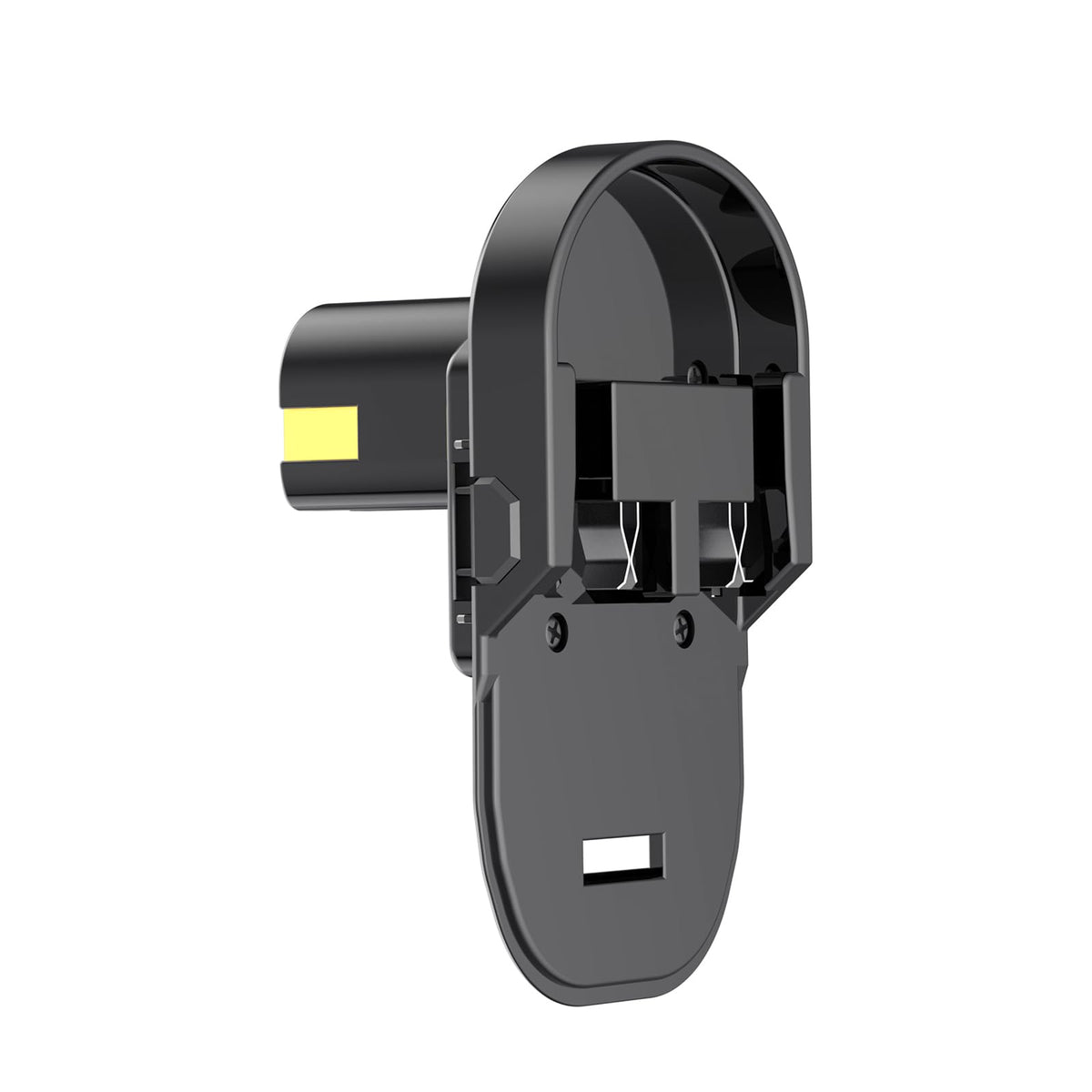 Compact design silhouette emphasizes space-saving compatibility for portable projects
