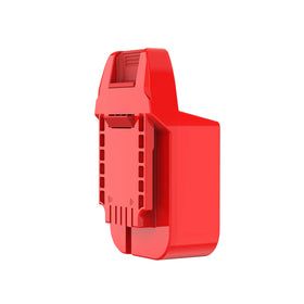 LQ-18RY Bauer 20V adapter warning about old V18 incompatibility.